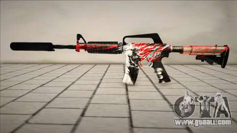 M4A1 Samurai Remake for GTA San Andreas