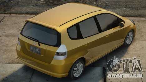 Honda Jazz Yellow for GTA San Andreas