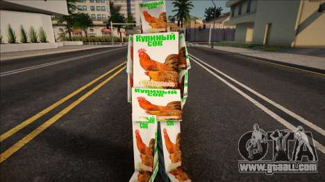 Chicken juice for GTA San Andreas