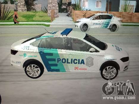 Volkswagen Virtus PBA Police for GTA San Andreas