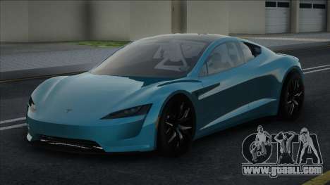 Tesla Roadster 2020 Blue for GTA San Andreas