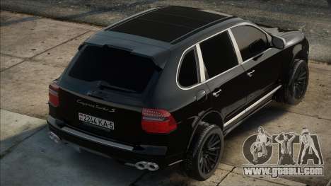 Porsche Cayenne Turbo S Black for GTA San Andreas