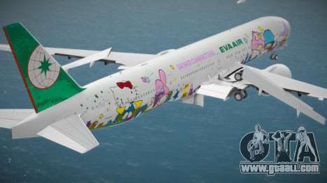 EVA Air Boeing 777-36NER B-16722 Hello Kitty Shi for GTA San Andreas