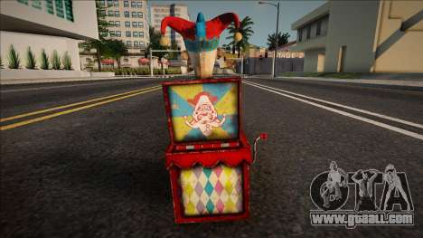 Jack en la caja de Call of Duty WWII Nazi Zombie for GTA San Andreas