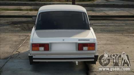 VAZ 2105 White Stock for GTA San Andreas