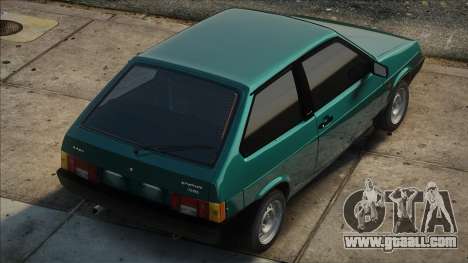 VAZ 2108 Green Stock for GTA San Andreas