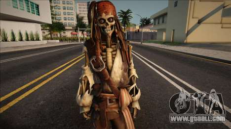 Jack Sparrow Cursed [Fortnite] for GTA San Andreas