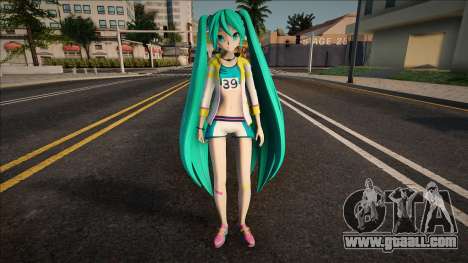 PDFT Hatsune Miku Running v2 for GTA San Andreas