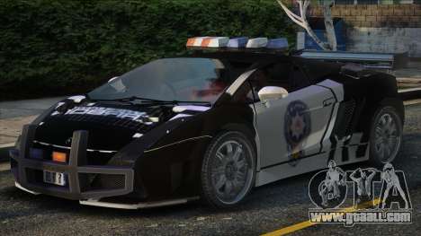 Lamborghini Galardo Turkish Cop for GTA San Andreas