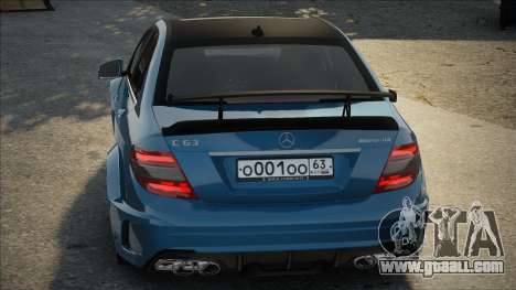 Mercedes-Benz C63 AMG Riot for GTA San Andreas