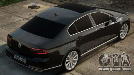 Volkswagen Passat B8 Black for GTA San Andreas