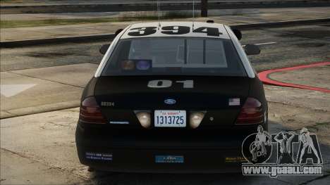 LAPD 2011 Ford Crown Victoria Slicktop for GTA San Andreas