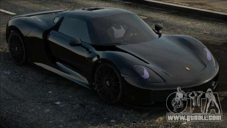 Porsche 918 Spyder [BL] for GTA San Andreas