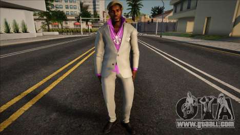 Pierce Washington from Saints Row 3 Remastered for GTA San Andreas