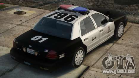 LAPD 2011 Ford Crown Victoria K-9 for GTA San Andreas