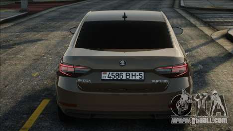 Skoda Superb Grey for GTA San Andreas