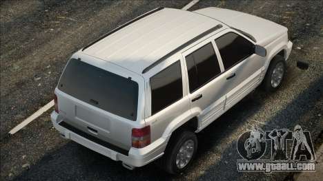 Jeep Grand Cherokee ZJ White for GTA San Andreas