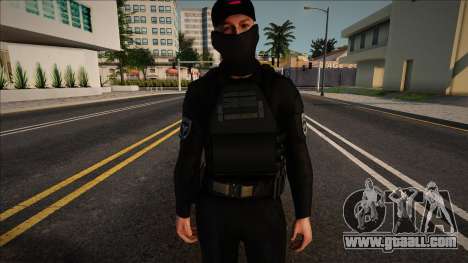 Police officer in uniform for GTA San Andreas