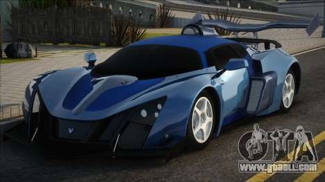 MARUSSIA B2 Blue for GTA San Andreas