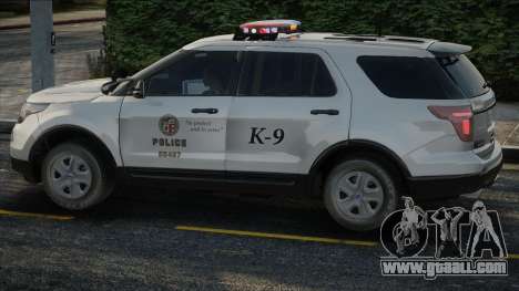 LAPD 2013 Ford Explorer K-9 for GTA San Andreas