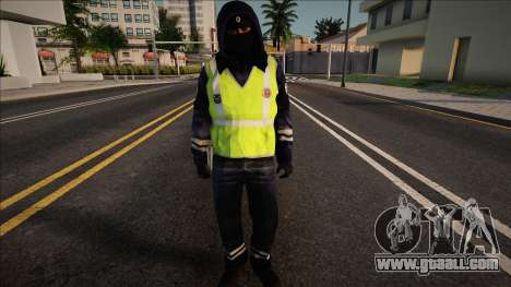 Winter IDPS skin with new chevrons for GTA San Andreas