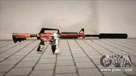 M4A1 Samurai Remake for GTA San Andreas