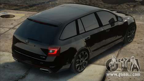 Skoda Octavia RS Black for GTA San Andreas