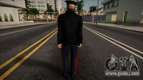 Policeman in a different uniform for GTA San Andreas