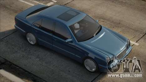 Mercedes-Benz E220 Blue for GTA San Andreas