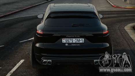 Porsche Cayenne Turbo Black for GTA San Andreas