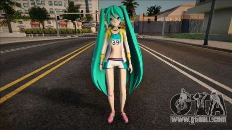 PDFT Hatsune Miku Running v1 for GTA San Andreas