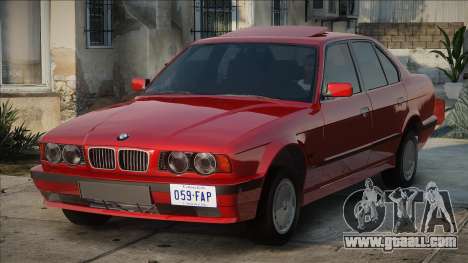 BMW E34 Red for GTA San Andreas