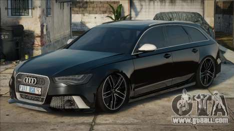 Audi RS6 Blek for GTA San Andreas