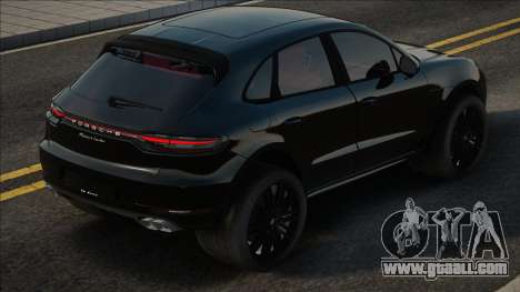 Porsche Macan Turbo 2019 Black for GTA San Andreas