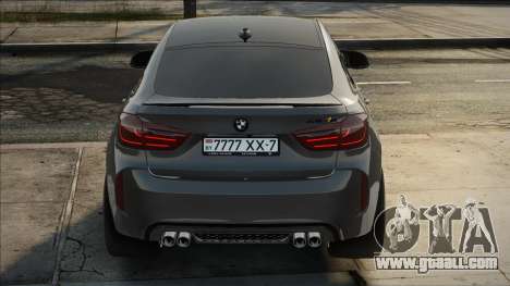 BMW X6M Silver for GTA San Andreas