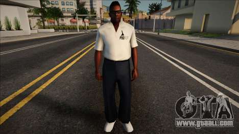 Casual Black Pedestrian for GTA San Andreas