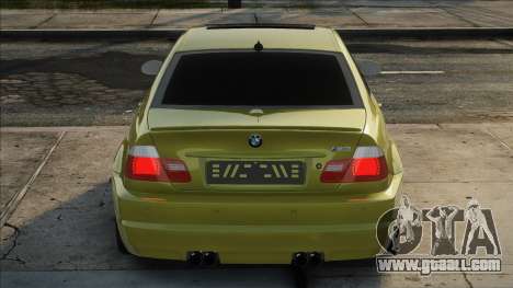 BMW M3 E46 Yellow for GTA San Andreas