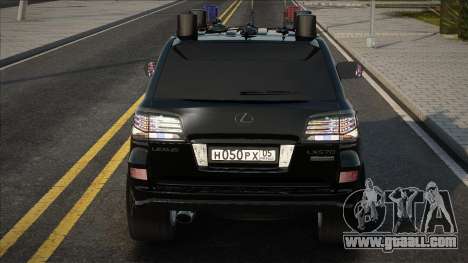 Lexus LX570 FBI for GTA San Andreas