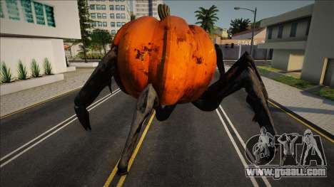 Calabaza arana con movimiento en lengua de Hallo for GTA San Andreas