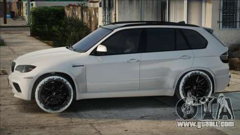 BMW X5m - White for GTA San Andreas