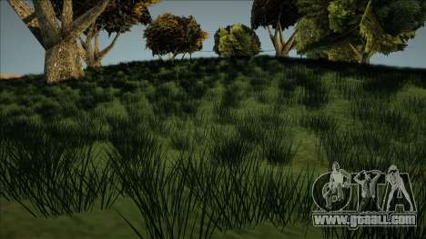 Updated grass texture for GTA San Andreas