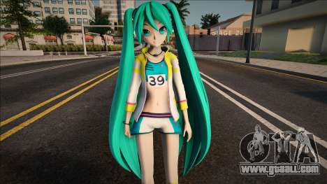 PDFT Hatsune Miku Running v2 for GTA San Andreas