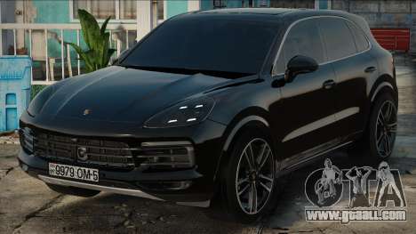 Porsche Cayenne Turbo Blacks for GTA San Andreas