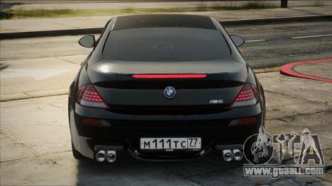 BMW M6 e63 Black for GTA San Andreas