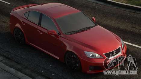 Lexus IS-F Red for GTA San Andreas