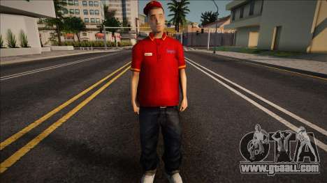 Bobby - Burger Shot for GTA San Andreas