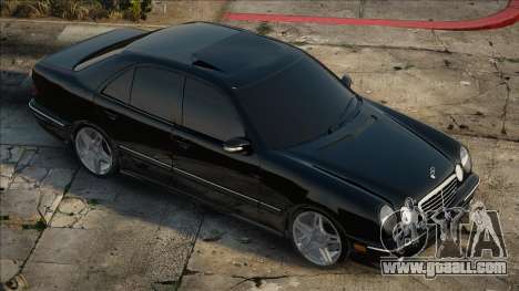 Mercedes-Benz e55 w210 Black for GTA San Andreas