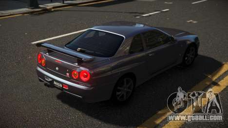 Nissan Skyline R34 Heroshi for GTA 4