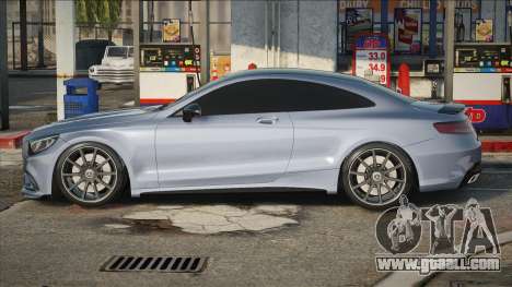 Mercedes-Benz s63 Coupe Silver for GTA San Andreas