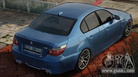 BMW M5 BLU for GTA San Andreas